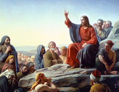 Jesus Teaching His Disciples