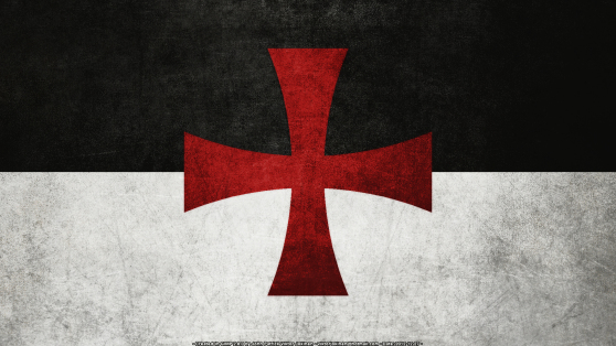 Knights Templar Black And White