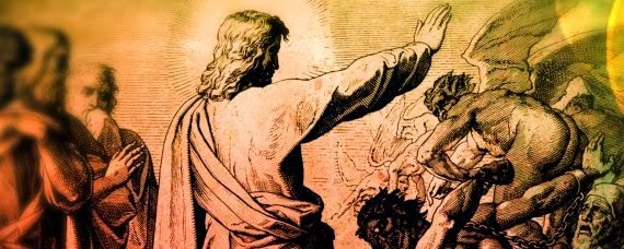 Jesus Rebuking Demon 1