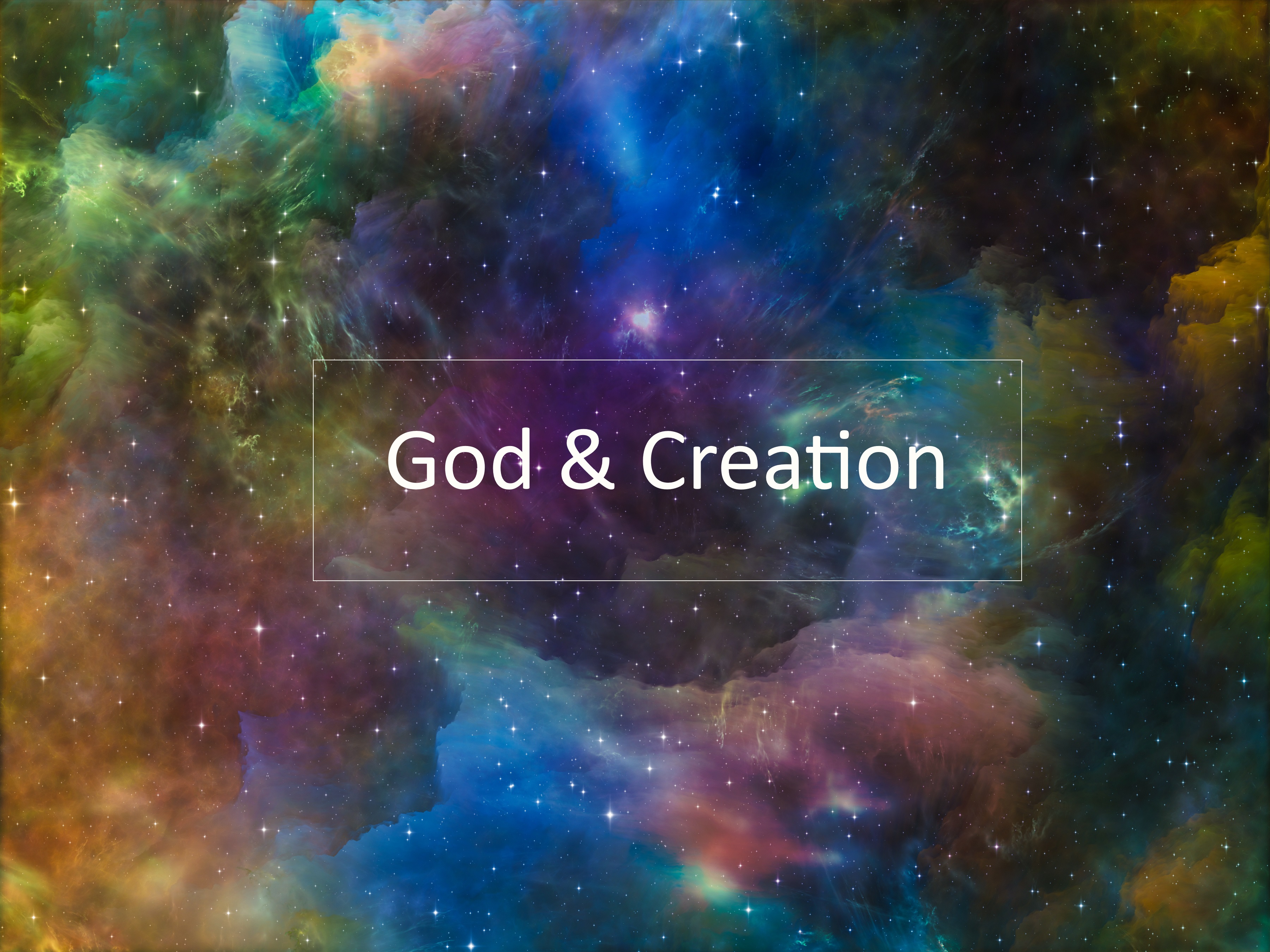 God And Creation
