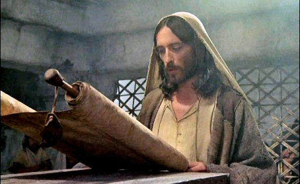 Jesus Of Nazareth Reading Scroll