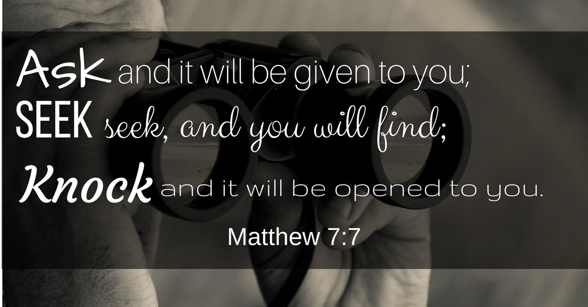 Matthew 7.7 8