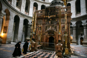 Tomb At Church Of Holy Sepulchre