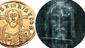 Shroud And Michael Iii Coin