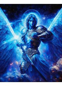 Archangel Michael Blue