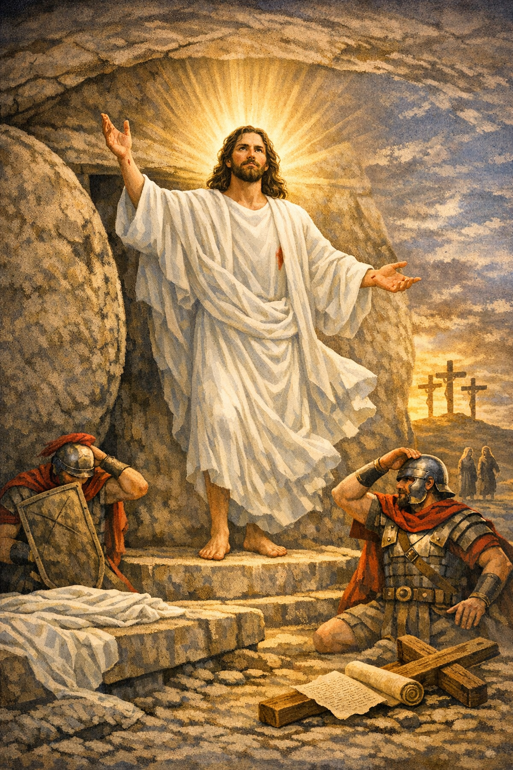 Risen Jesus modest version