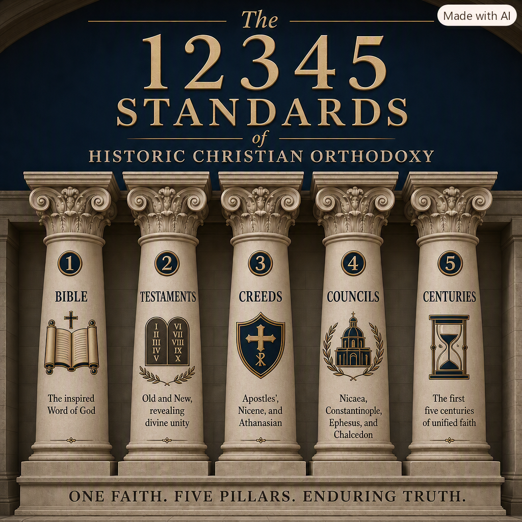 The 12345 Standards of Historic Christian Orthodoxy